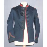 A King's Royal Rifle Corps Bandsman's Tunic, Dated 1908, with titles to epaulettes but no swallows