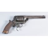 A Good 19th Century .44 Calibre 5 Shot Percussion Revolver by Pritchards & Sons, London, Serial