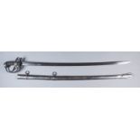 A Victorian Officer's Dress Sword by Herbert Hume, Pall Mall, London, the 32ins bright steel blade