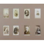 Eight Stereoscopic Copies of Photographic Cards of some of the personalities of the Zulu War