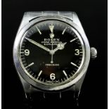 A Rolex Automatic "Explorer" Oyster Perpetual Precision Wristwatch, Circa 1967, Stainless Steel