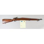 A Deactivated .30/06 Calibre Springfield Remington A3 Rifle (USA 1903), Serial No. 3833680, with