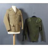 A Collection of Jackets, Shirts and Trousers of military interest, various