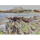 ***John Nash (1932-2018) - Watercolour - "The Scottish Island of Iona", signed, 10.25ins x 14.25ins,