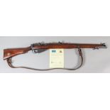 A Good Deactivated .303 Calibre SMLE Enfield Rifle, Serial No. 5952 (1914), with current