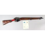 An Unusual Deactivated .303 Calibre Long Breach Canadian Enfield Bolt Action Rifle, Serial No.