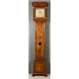 A Late 17th/Early 18th Century Walnut and Marquetry Longcase Clock, by Brounker Watts of London, the