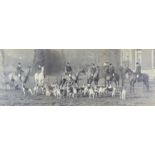 Elliott & Fry (founded 1863) - Black and white photograph - "West Kent Fox Hounds. W.G Lambarde Esq.