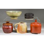 A Collection of Twenty-Four Stoneware Studio Ceramics by Various Potters, 20th/21st Century,