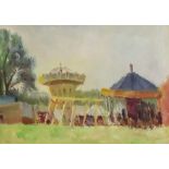 ***Dorothy Hepworth (1894-1978) aka Patricia Preece (1894-1966) - Oil painting - "Fair at