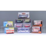 A Collection of Diecast Model Buses and Coaches, including - "Exclusive First Editions" by Gilbow,