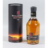 Six bottles of Highland Park 12 year old Single Malt Whisky, in presentation cartons