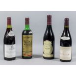 Four bottles of 1993 Beaune Premier Cru Burgundy, two bottles of 1976 Cote de Beaune-Villages