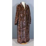 A Lady's Mink Full Length Fur Coat, an Arctic Fox white fur short jacket, one other fur jacket and a