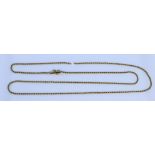 An 18ct Gold Rope Twist Chain, Modern, 740mm overall (one small break), gross weight 15.9g