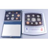 A Collection of Elizabeth II United Kingdom Proof Coin Collections, all in Royal Mint cloth