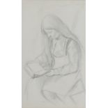 ***Dorothy Hepworth (1894-1978) aka Patricia Preece (1894-1966) - Two drawings - Three-quarter