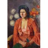 ***Dorothy Hepworth (1894-1978) aka Patricia Preece (1894-1966) - Oil painting - Three-quarter