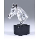 Juliet Cursham (born 1960) - Elizabeth II cast silver horses head, by Roger John Squires, London