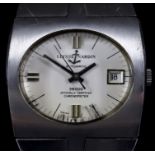 A Ulysse Nardin Automatic Wristwatch, 20th Century, Model 3600, the cream oval dial with black baton