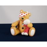 DOUG HYDE (b.1972) LIMITED EDITION MIXED MEDIA SCULPTURE ?Pudsey Bear?, (349/595) Unsigned 9? (22.