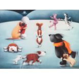DOUG HYDE (b.1972) ARTIST SIGNED LIMITED EDITION COLOUR PRINT ?Dancing on Ice?, (19/395) 19? x