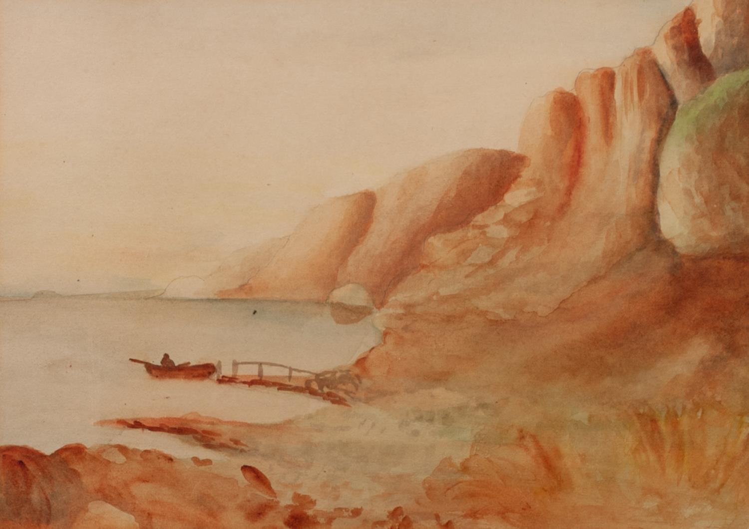 SYDNEY RENDLE (TWENTIETH/ TWENTY FIRST CENTURY) WATERCOLOUR DRAWING ?East Anglian scene? Signed, - Image 4 of 4