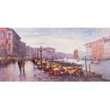 HENDERSON CISZ (b.1960) ARTIST SIGNED LIMITED EDITION COLOUR PRINT ?Afternoon in Venice?, (177/