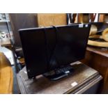 A LG. SMALL FLATSCREEN TV.