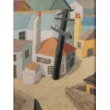 MARGO INGHAM (1918-1978) OIL ON BOARD ?Cornish Corner? signed and titled verso 15 ½? x 11 ½? (39.3cm