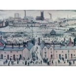 L S LOWRY(1887-1976)ARTIST SIGNED LIMITED EDITION COLOUR PRINTBritain at Play Edition of 850 Guil