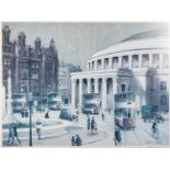 ARTHUR DELANEY (1927-1987) TWO ARTIST SIGNED LIMITED EDITION COLOUR PRINTS OF MANCHESTER Albert