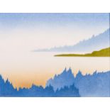 MARC GRIMSHAW (b.1957) THREE PASTEL DRAWINGS Landscapes 10 ½? x 8 ¼? (26.6cm x 21cm), (x2) 7? x