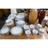 NORITAKE JAPANESE PORCELAIN PART DINNER AND TEA SERVICE, PRINCIPALLY FOR EIGHT PERSONS, 47