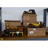 TEN 'MADE IN THE PEOPLES REPUBLIC OF CHINA' WOODEN MODELS OF AUTOMOBILES, IN BOXES