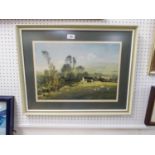 SAM CHADWICK ARTIST SIGNED LIMITED EDITION COLOUR PRINT 'A FARM IN WOODALE NEAR PARK RASH' SIGNED