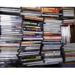 JAZZ CDS- A quantity of approximately 100 cds, a diverse range of, mainly Jazz albums, on an