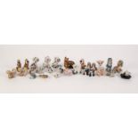 COLLECTION OF TWENTY FIVE WADE WHIMSIES, including: DUMBO, NINE FROM LADY AND THE TRAMP,