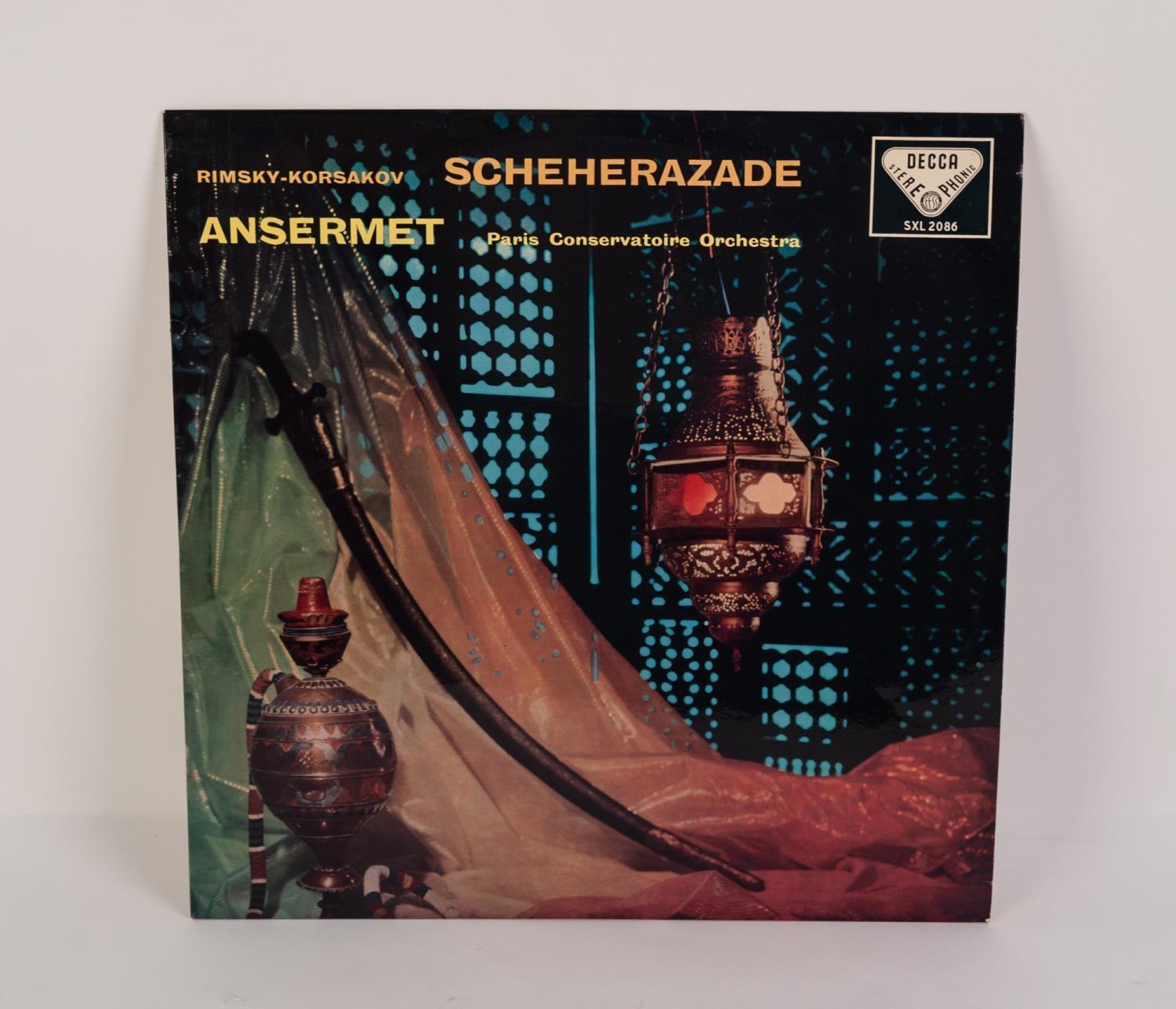 VINYL RECORD, CLASSICAL. Rimsky-Korsakov- Scheherazade, Ansermet, Decca (SXL 2086). Original ED1,