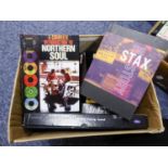 CDS- 15 MIXED GENRE BOX SETS- Rufus & Chaka Khan, Classic album Selection (6 cds). The Stax Story (