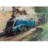 TERENCE CUNEO (1907-1996) ARTIST SIGNED LIMITED EDITION COLOUR PRINT ?Mallard?, The Millennium