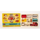 CORGI TOYS BOXED CONSTRUCTOR/GIFT SET G8/24 COMMER 3/4 ton chassis with red and white Commer cab &