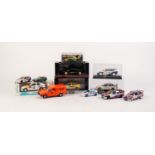 TWELVE MODERN boxed and unboxed CORGI AND OTHER DIE CAST TOYS