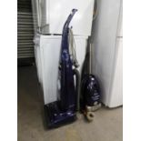 PANASONIC UPRIGHT VACUUM CLEANER AND A SWAN DIRTMASTER TROLLEY VACUUM CLEANER