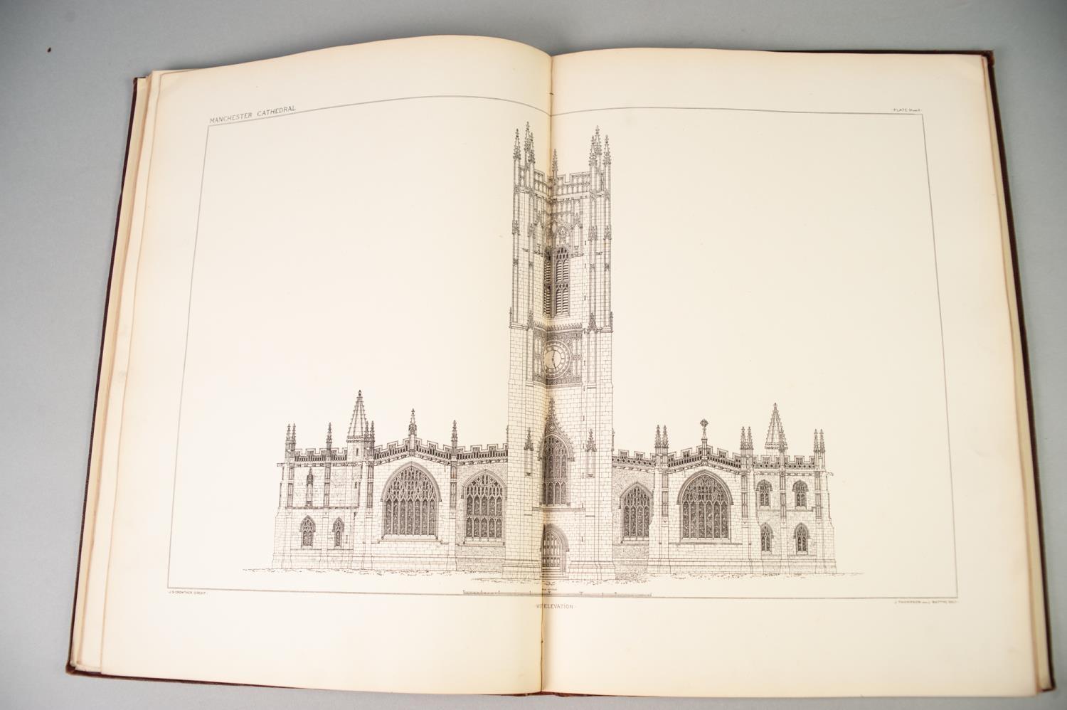 CROWTHER, AN ARCHITECUTRAL HISTORY OF THE CATHEDRAL CHURCH OF MANCHESTER, edited by F Renaud, - Image 3 of 6