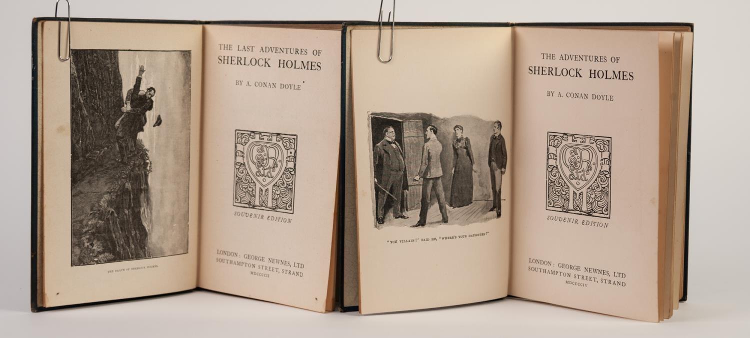 Arthur Conan Doyle- The Adventures of Sherlock Holmes, pub George Newnes 1904, ?Souvenir Edition?. - Image 2 of 2