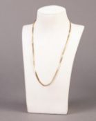 TWISTED CHAIN NECKLACE, marked ?375?, 4 gms