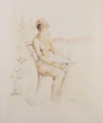 JEAN HARPER (1921-2005) PAIR OF ARTIST SIGNED COLOUR PRINTS ?Sleeping Child?, ?Chapter two? Signed