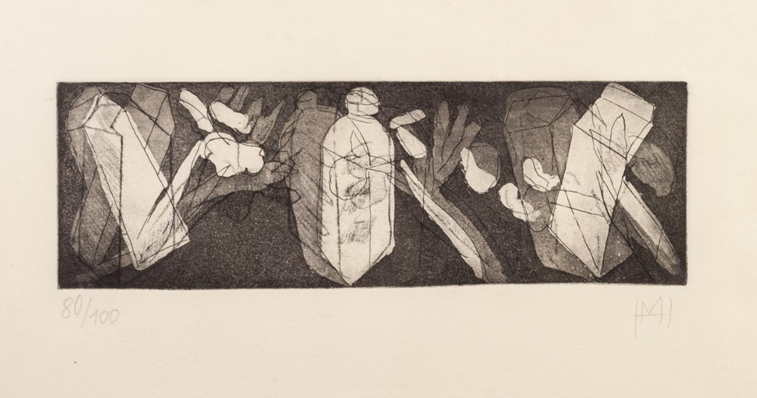 MARIA HELGUERA (Argentina b 1943)ETCHING WITH AQUATINTSigned with initials in pencilNumbered 80/ - Image 2 of 4