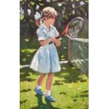 SHEREE VALENTINE DAINES (b.1959) ARTIST SIGNED LIMITED EDITION COLOUR PRINT ?Playful Times I?, (